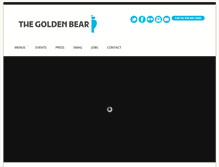 Tablet Screenshot of goldenbear916.com